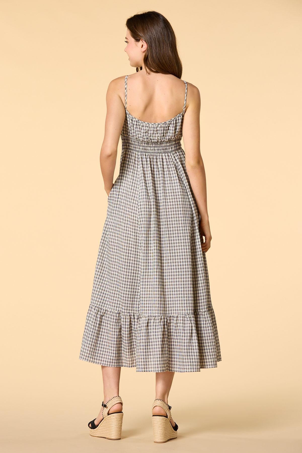 Versona making headlines maxi dress BLACK_WHITE_PATTERN