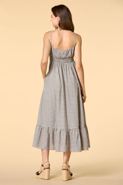 Versona making headlines maxi dress BLACK_WHITE_PATTERN