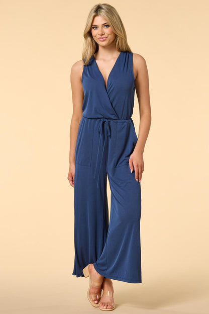Versona wrap it up jumpsuit NAVY