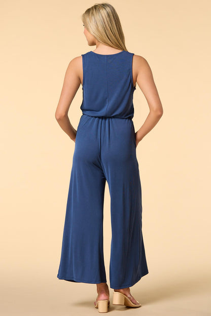 Versona wrap it up jumpsuit NAVY