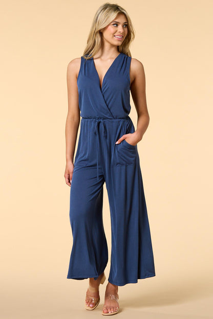 Versona wrap it up jumpsuit NAVY