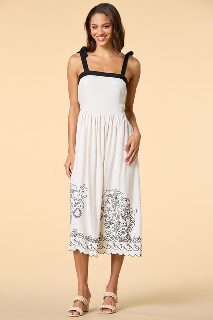 Versona change the ending midi dress NATURAL