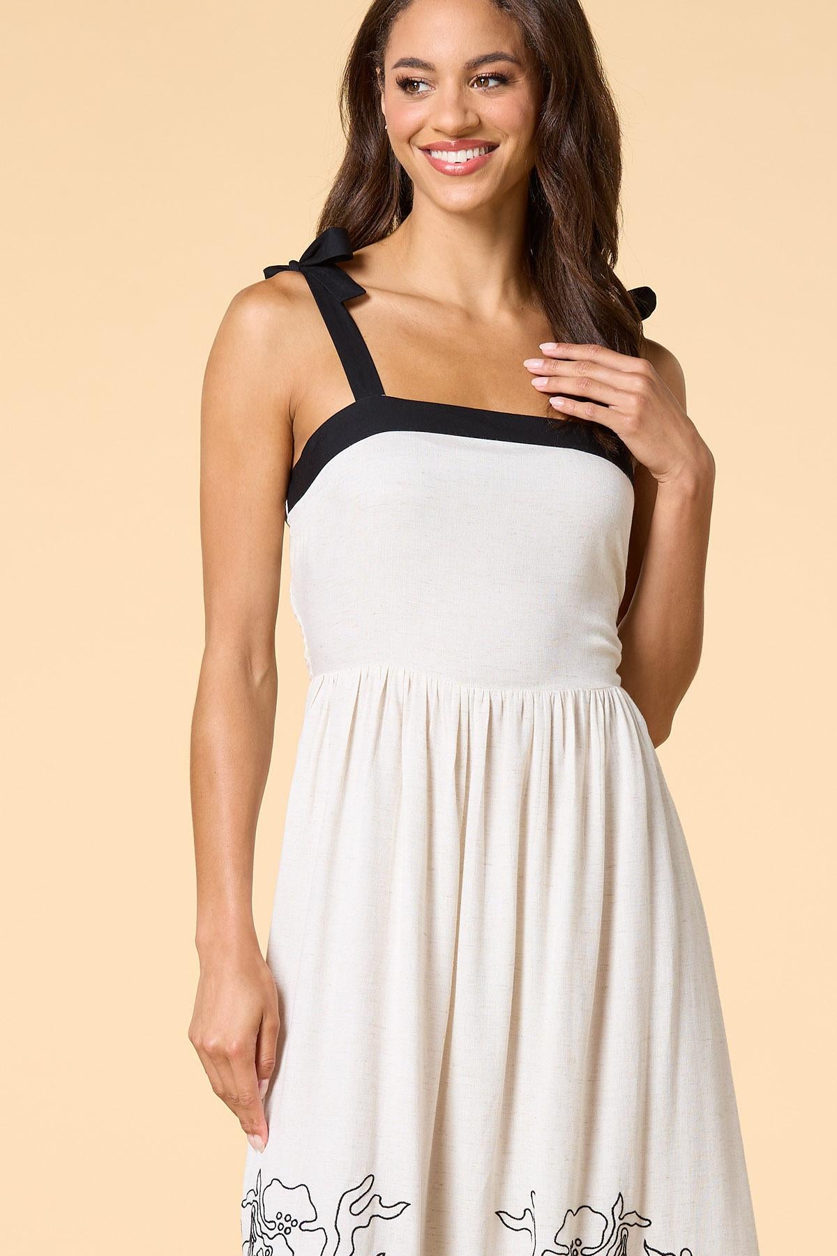 Versona change the ending midi dress NATURAL