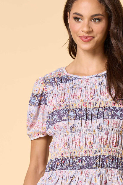 Versona puff love top MULTI