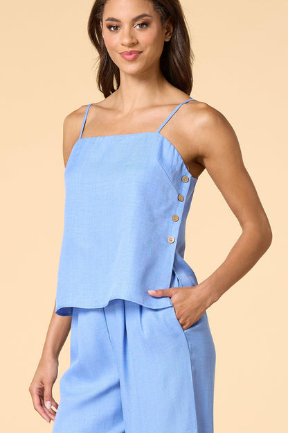 Versona reach for the sky tank BLUE