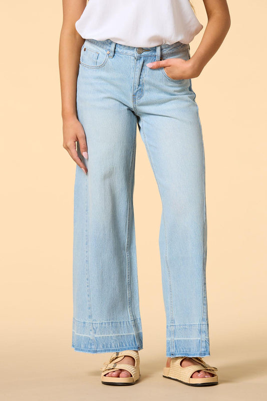 Versona wide eyes jeans LIGHT_WASH_DENIM