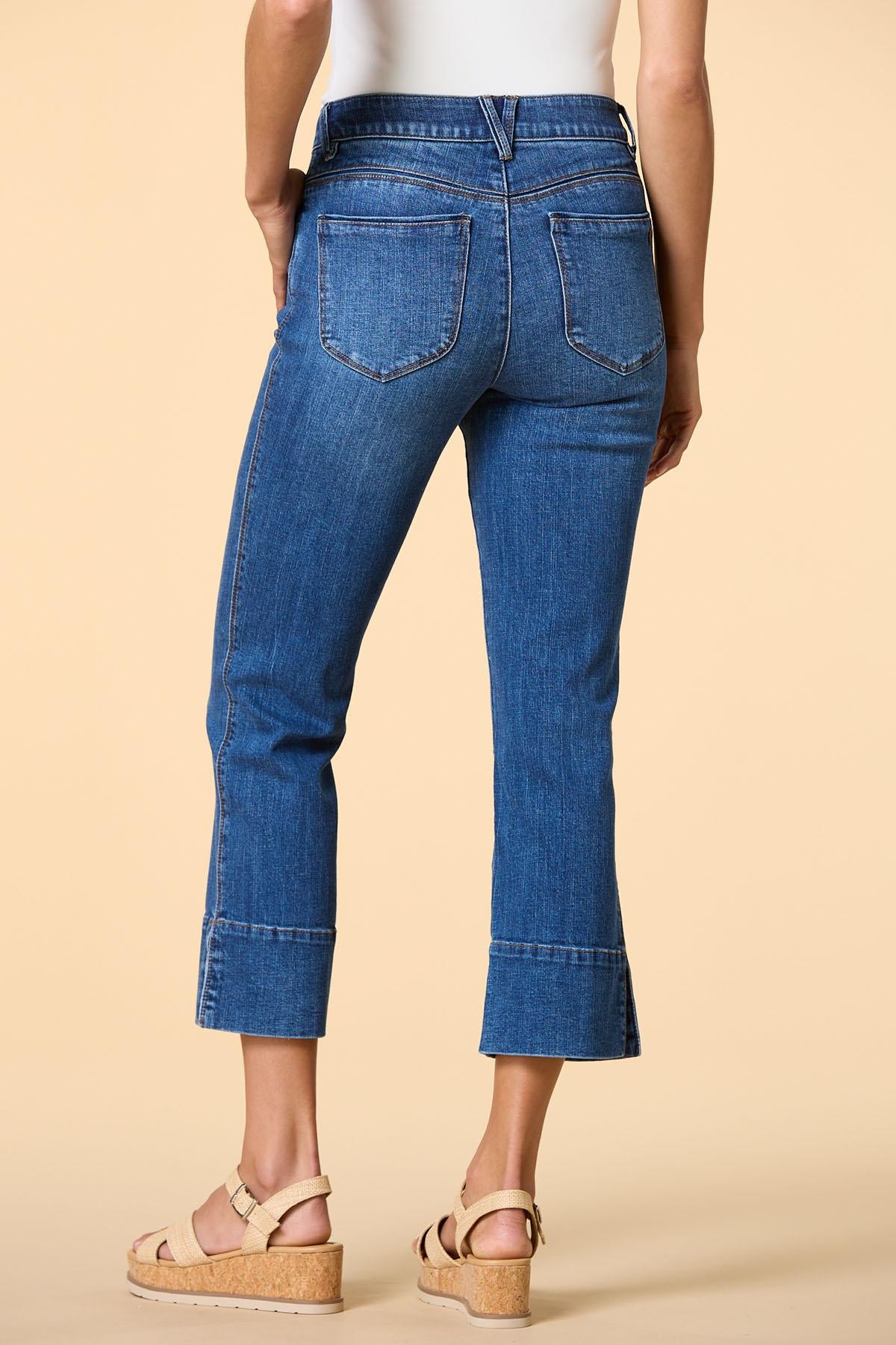 Versona kick start jeans DARK_WASH_DENIM