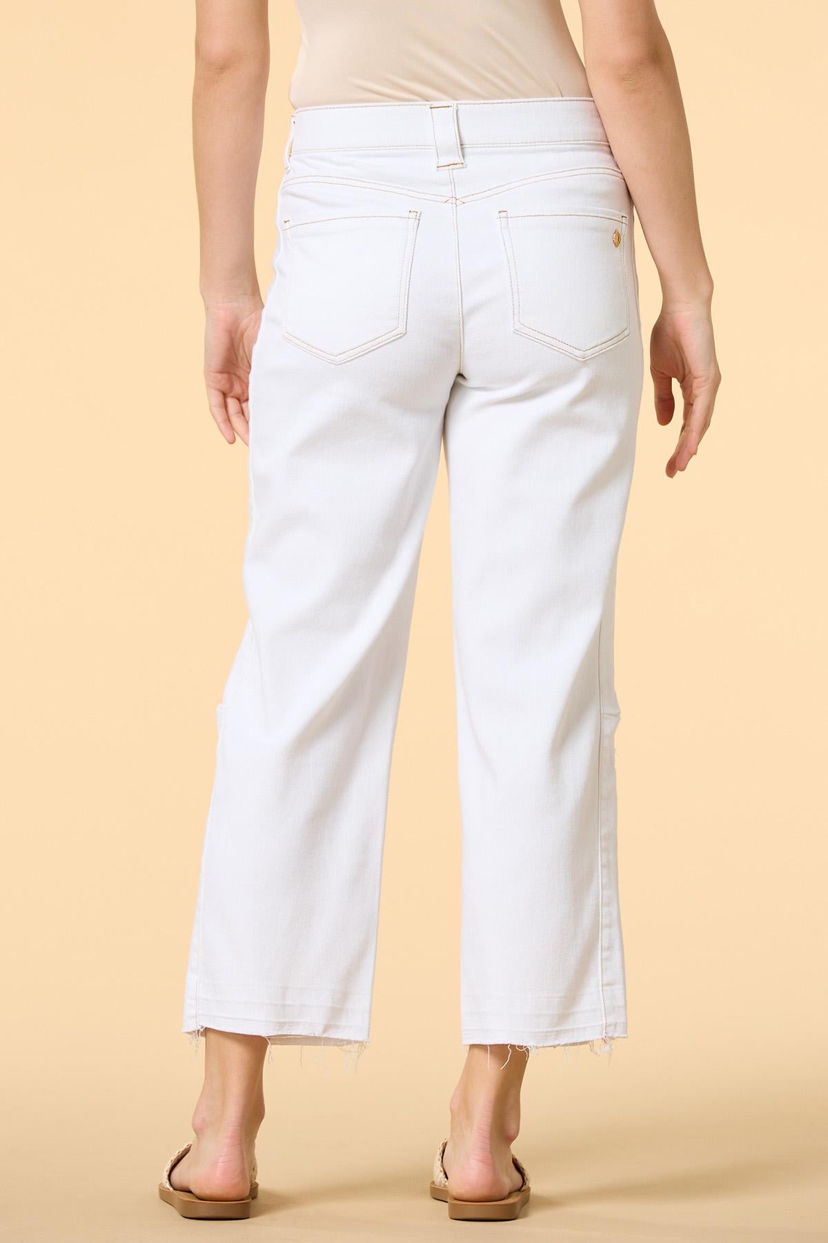 Versona petite blank slate white jeans WHITE_DENIM