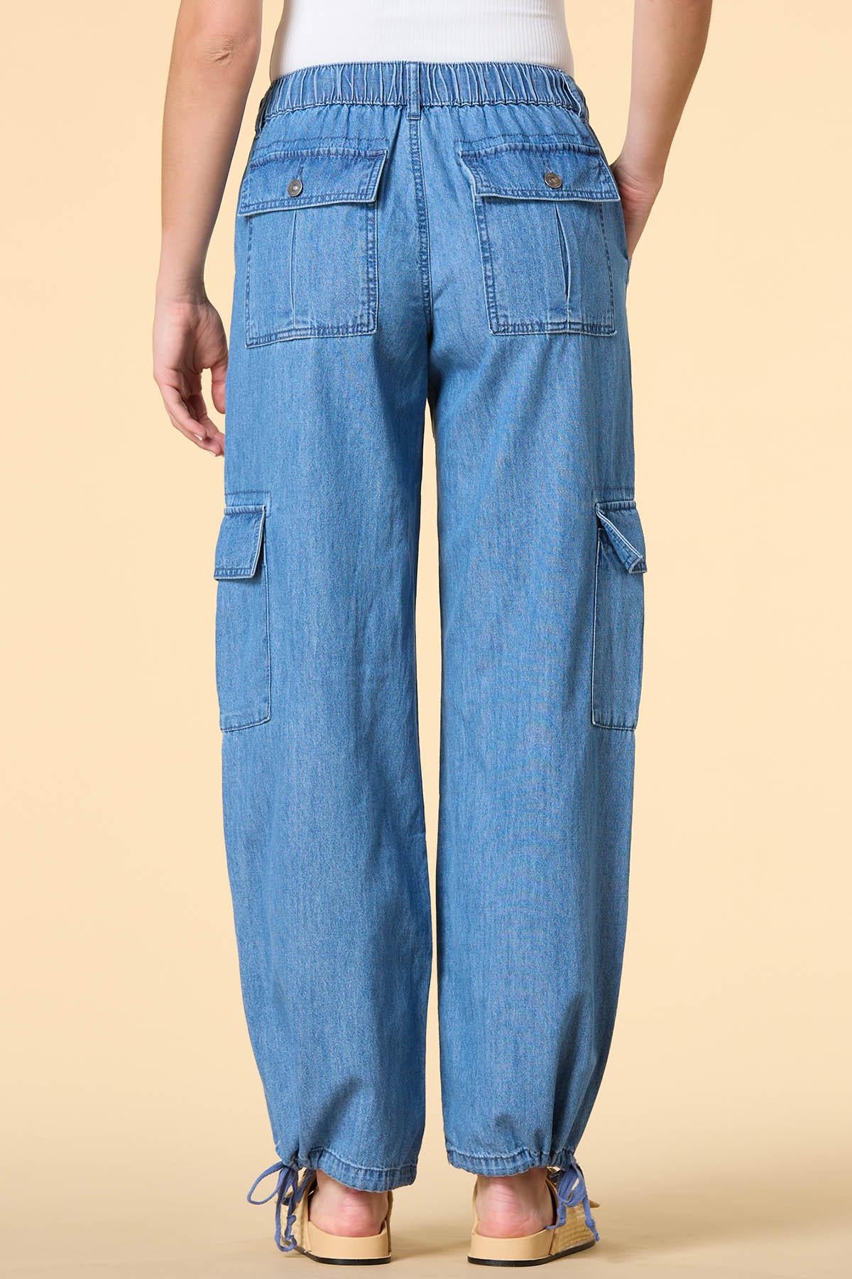 Versona low key cargo jeans MEDIUM_WASH_DENIM