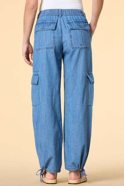 Versona low key cargo jeans MEDIUM_WASH_DENIM
