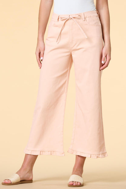 Versona peachy queen twill pants PINK