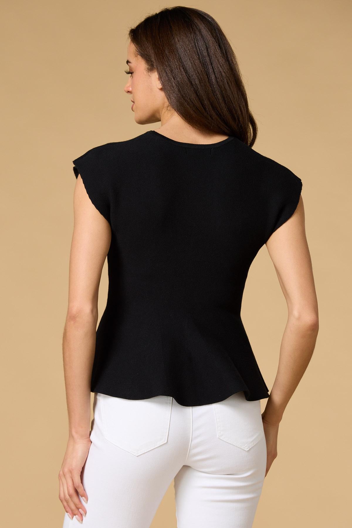 Versona femme fatale sweater BLACK