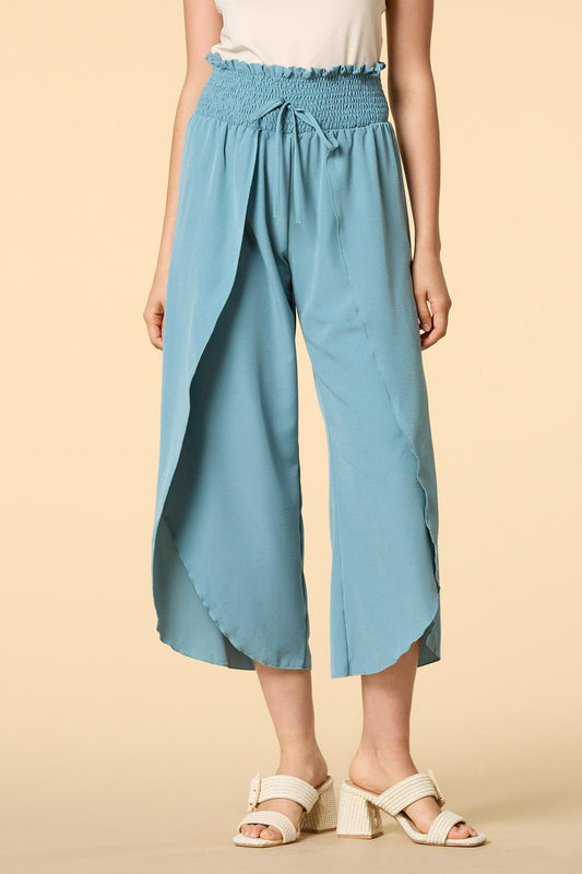 Versona long layover walk through pants BLUE