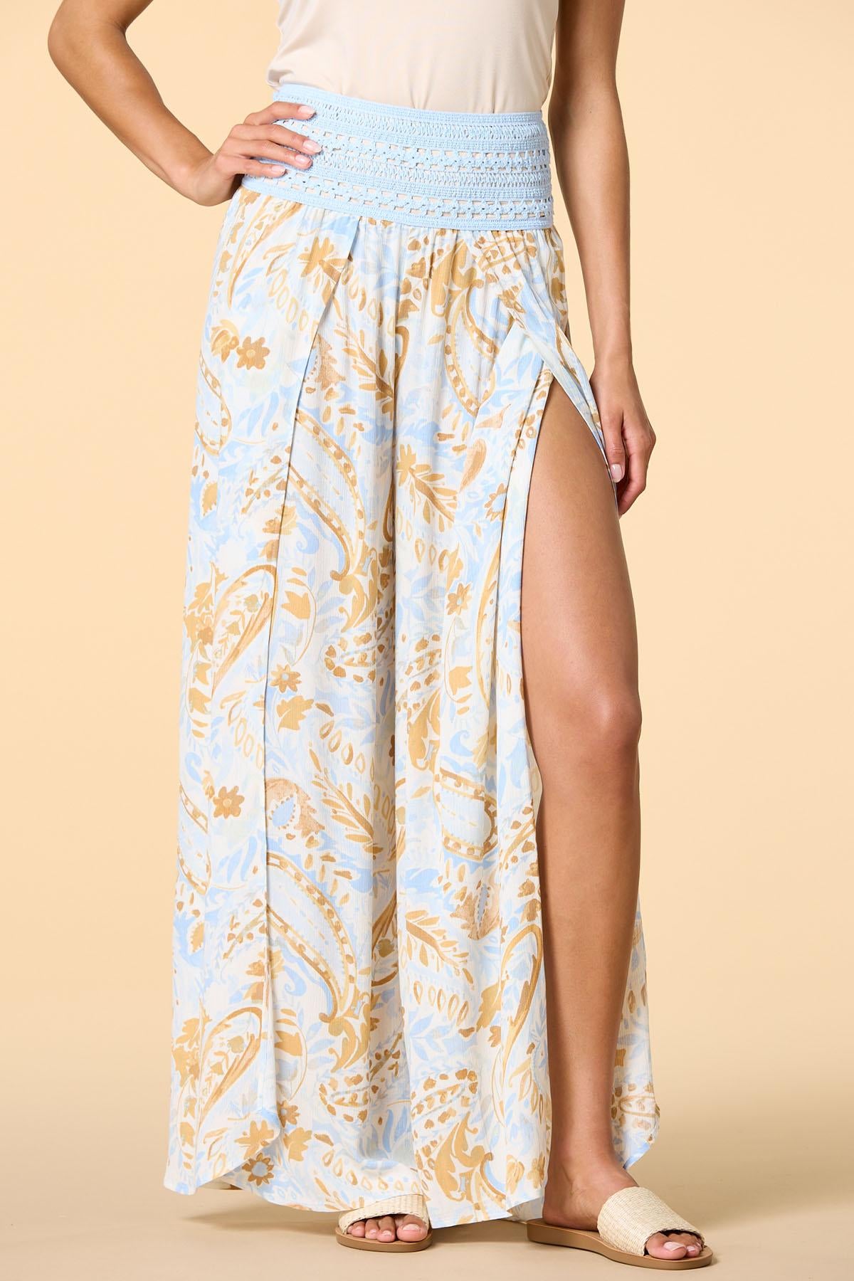 Versona breezy going walk through pants BLUE_MULTI