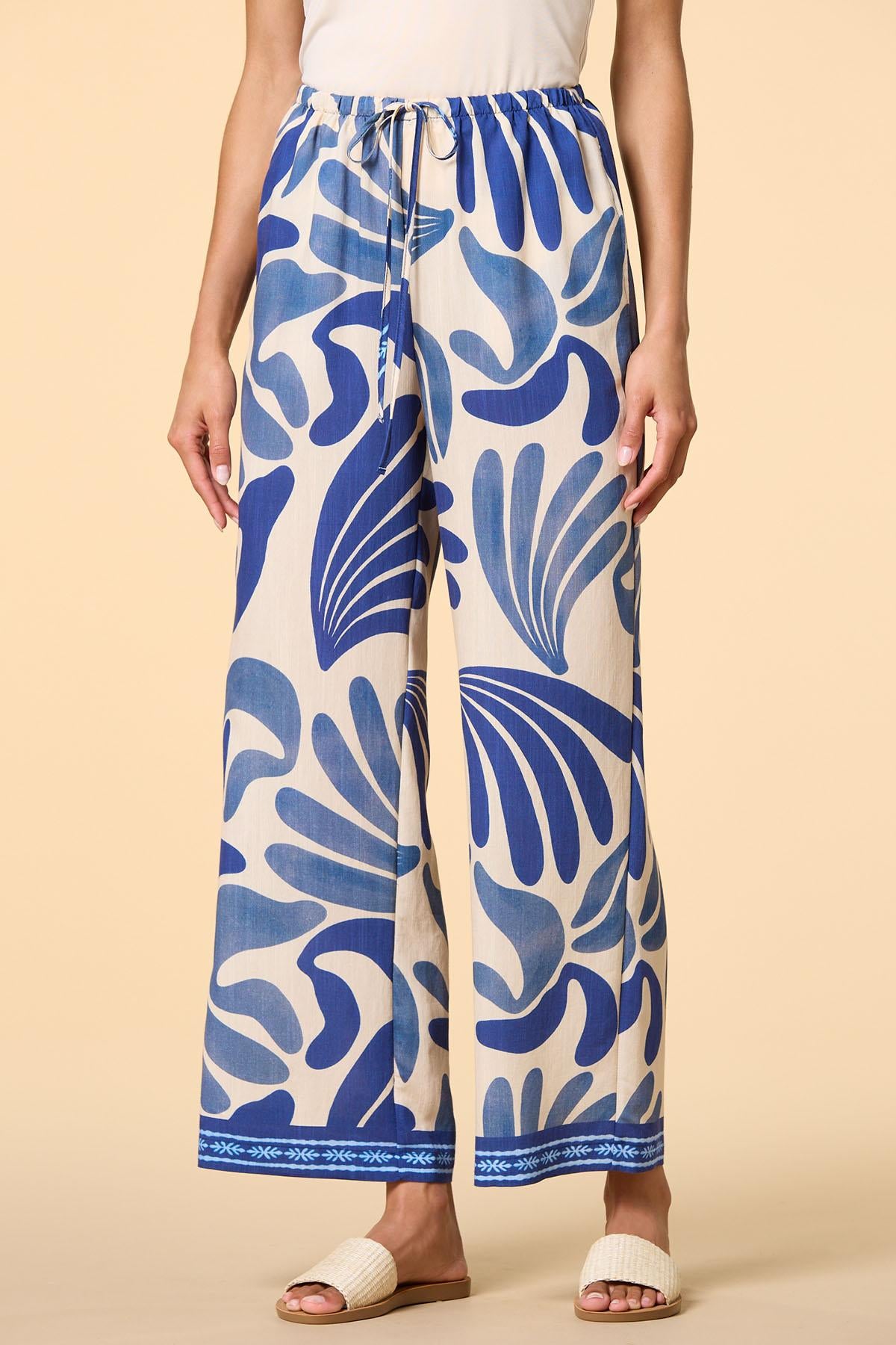 Versona seas the day pants BLUE_MULTI