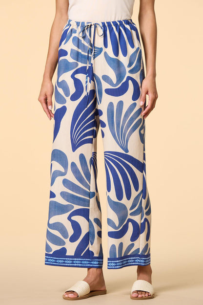 Versona seas the day pants BLUE_MULTI