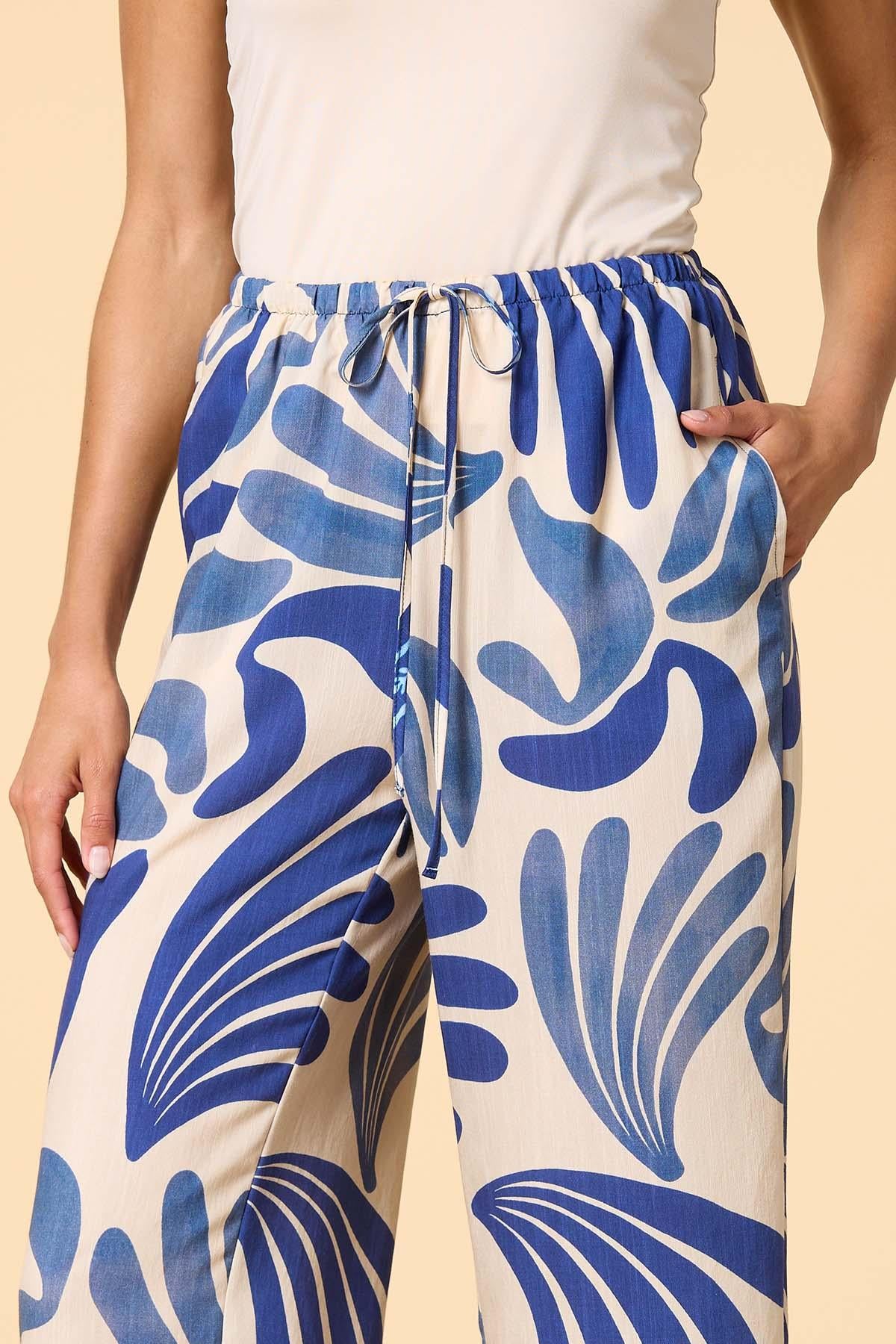Versona seas the day pants BLUE_MULTI