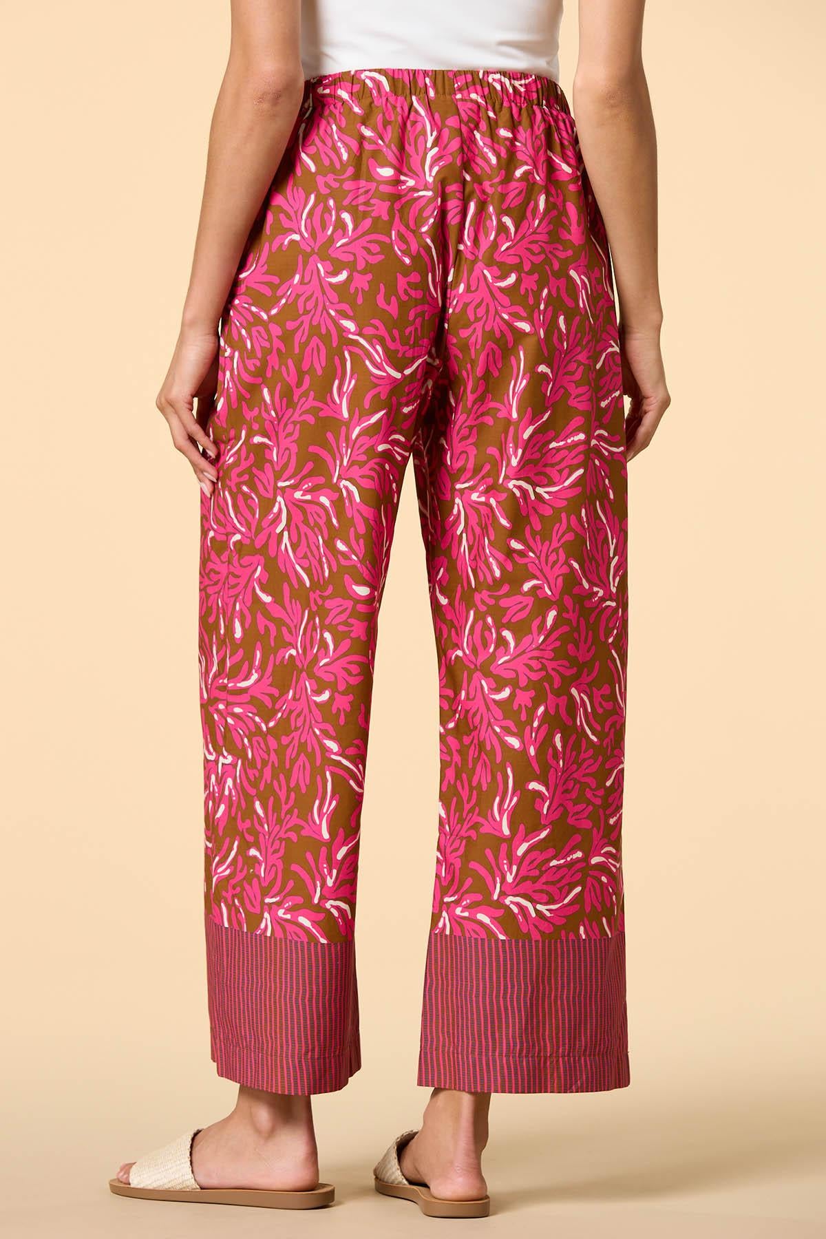 Versona bold type pants POWER_PURPLE