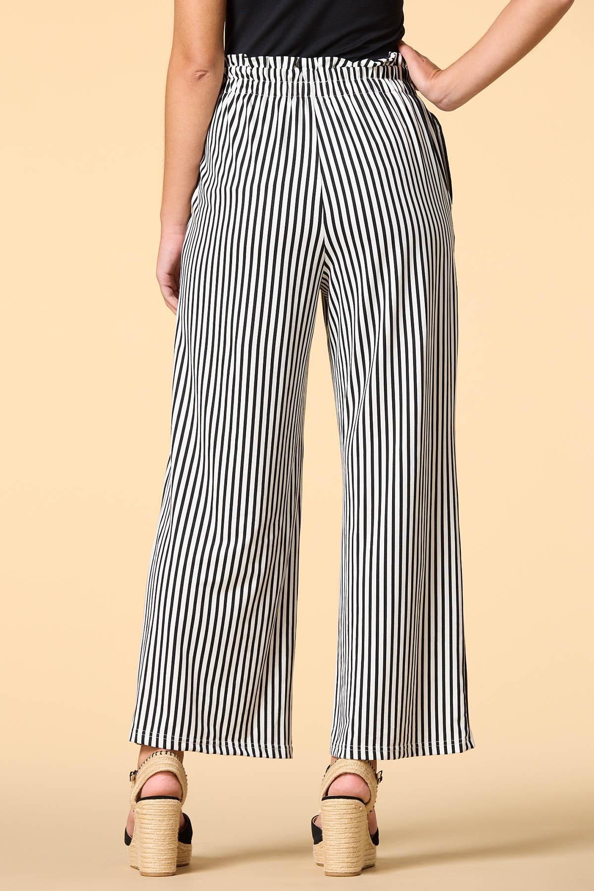 Versona crime of passion pants BLACK_WHITE_PATTERN