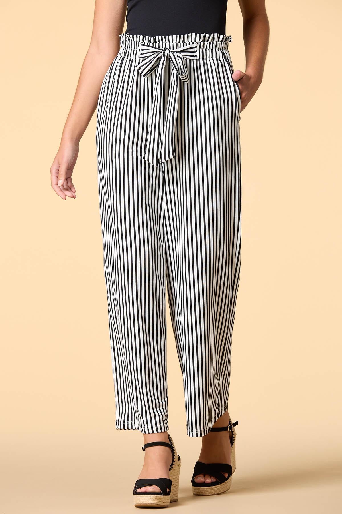 Versona crime of passion pants BLACK_WHITE_PATTERN
