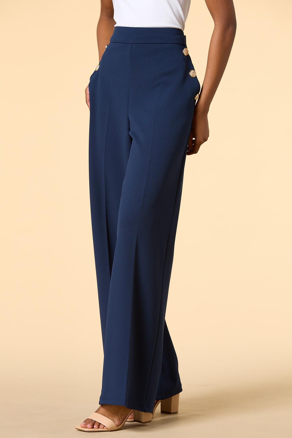 Versona petite full sail pants DEMITASSE