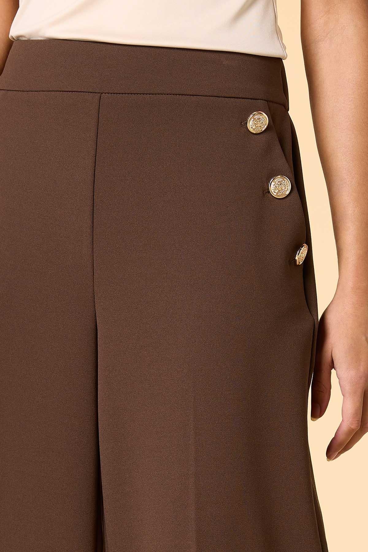 Versona petite full sail pants DEMITASSE
