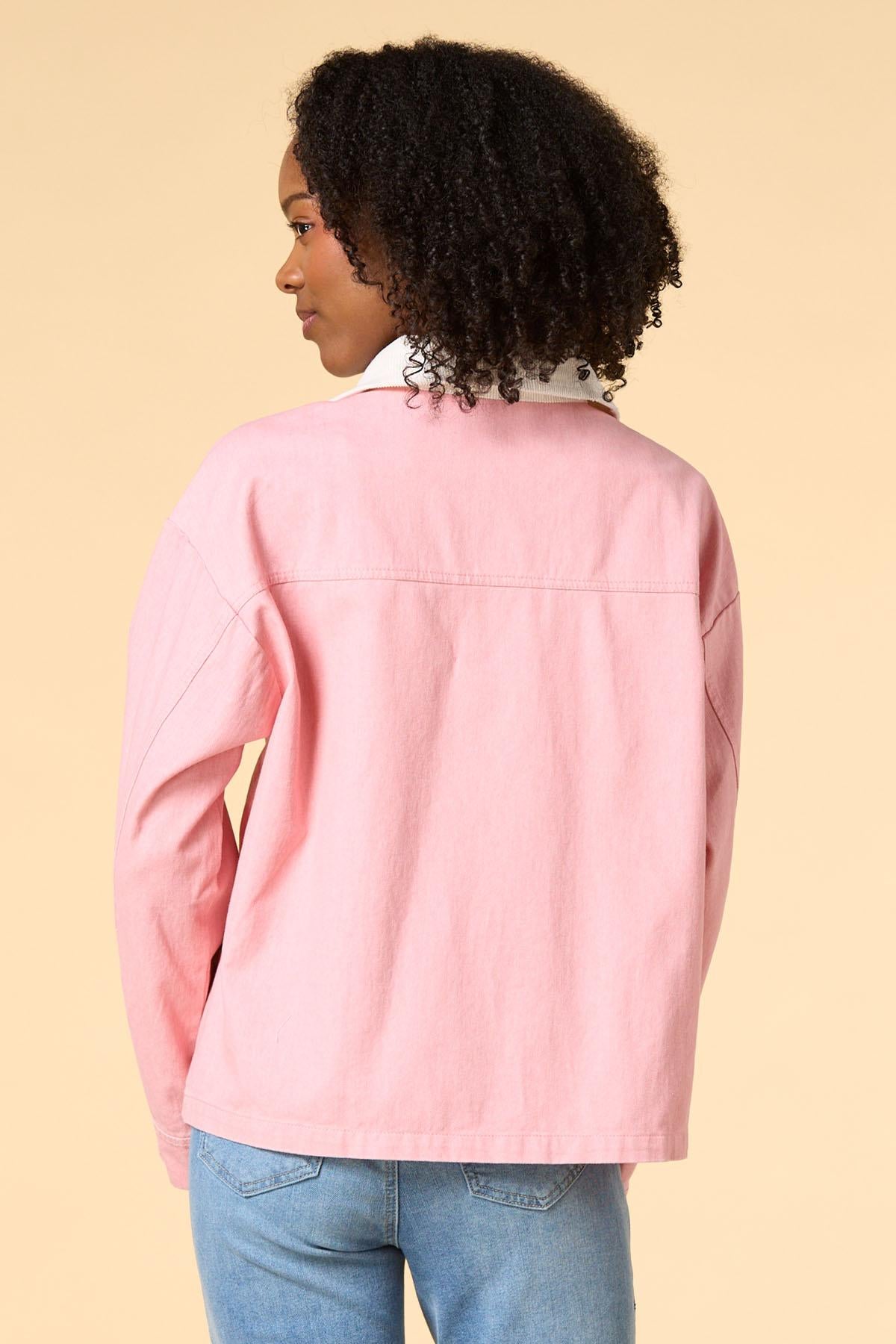 Versona for the girls barn jacket PINK