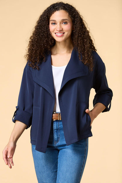 Versona twill ride jacket NAVY_BLAZER