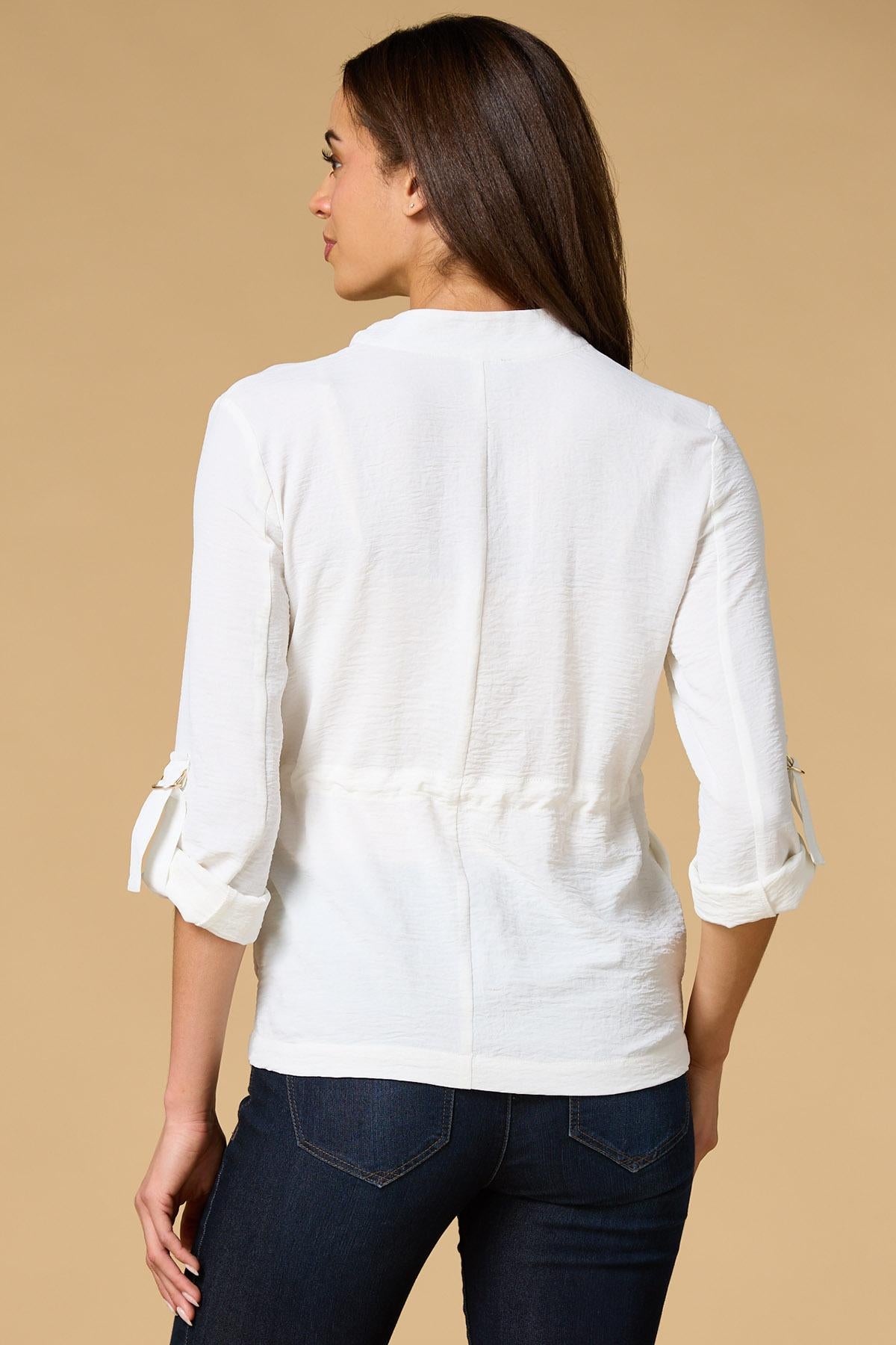 Versona cool kid jacket- white WHITE
