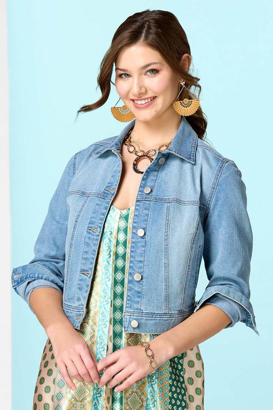 Versona the basics denim jacket MEDIUM_WASH_DENIM