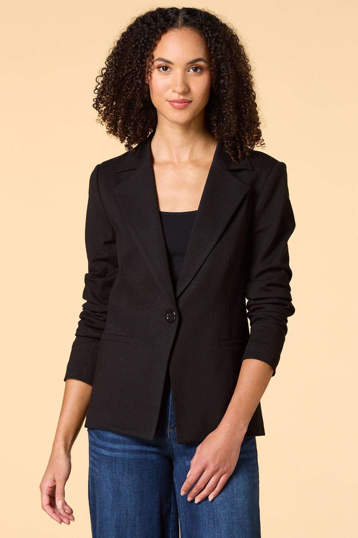 Versona petite boss baby blazer IVORY_BREEZE