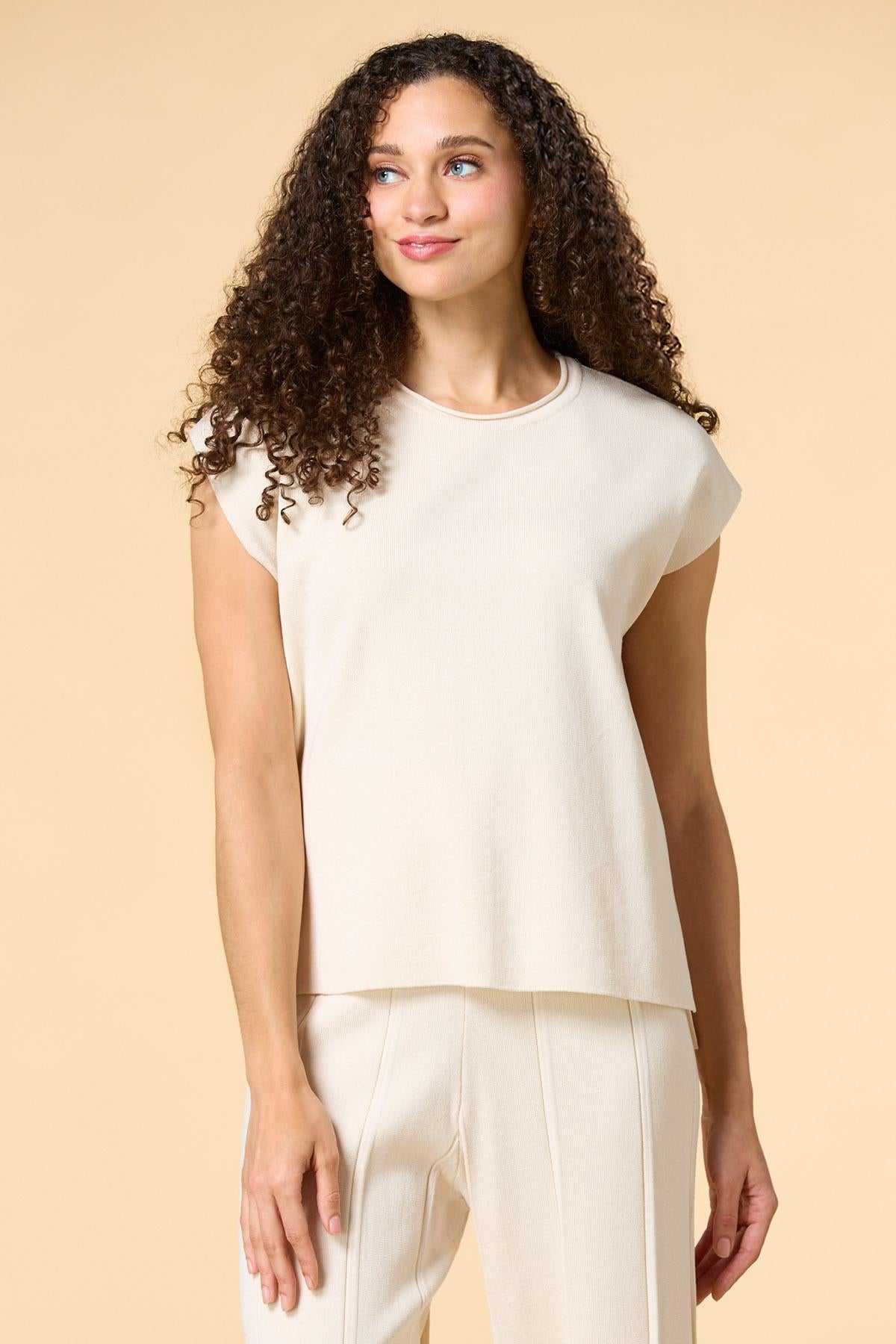 Versona let`s chill top BEIGE