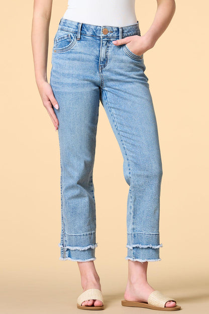 Versona petite nice and easy jeans LIGHT_WASH_DENIM