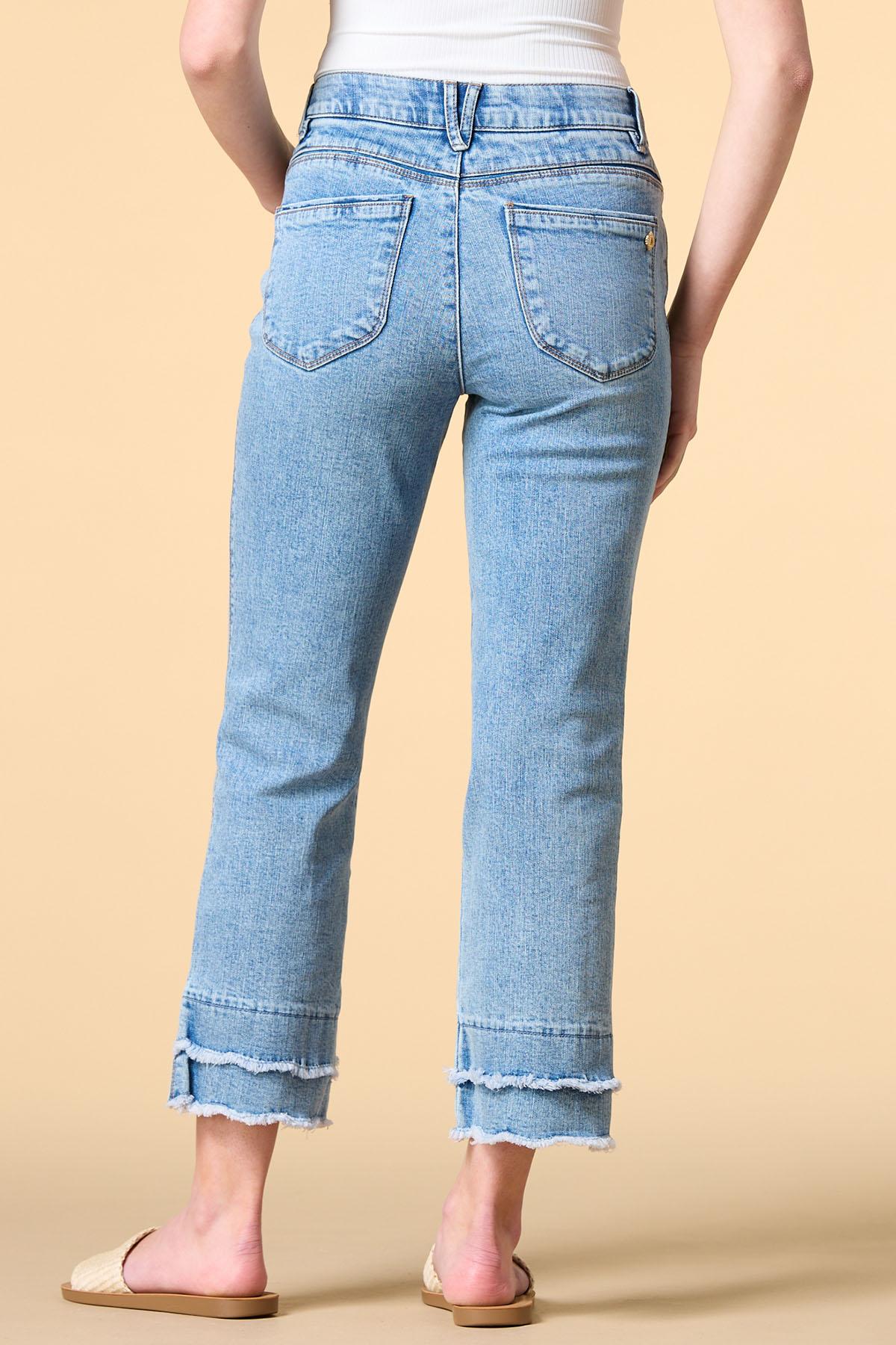 Versona petite nice and easy jeans LIGHT_WASH_DENIM