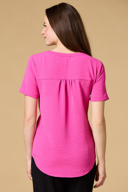 Versona petite outside the box blouse SHADOW