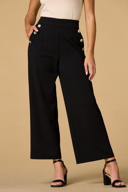 Versona petite smooth sailing pants WHITE_ALYSSUM