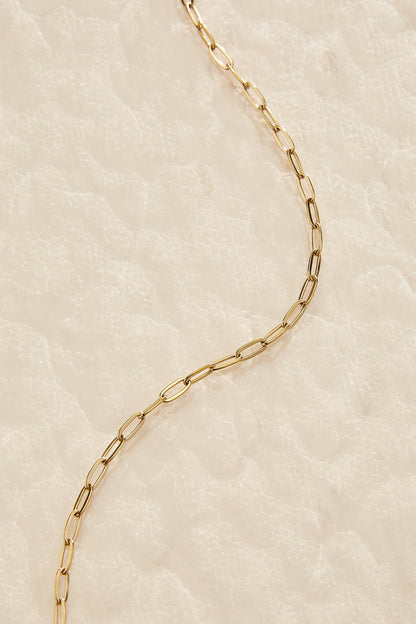 Versona waterproof clip chain necklace GOLD
