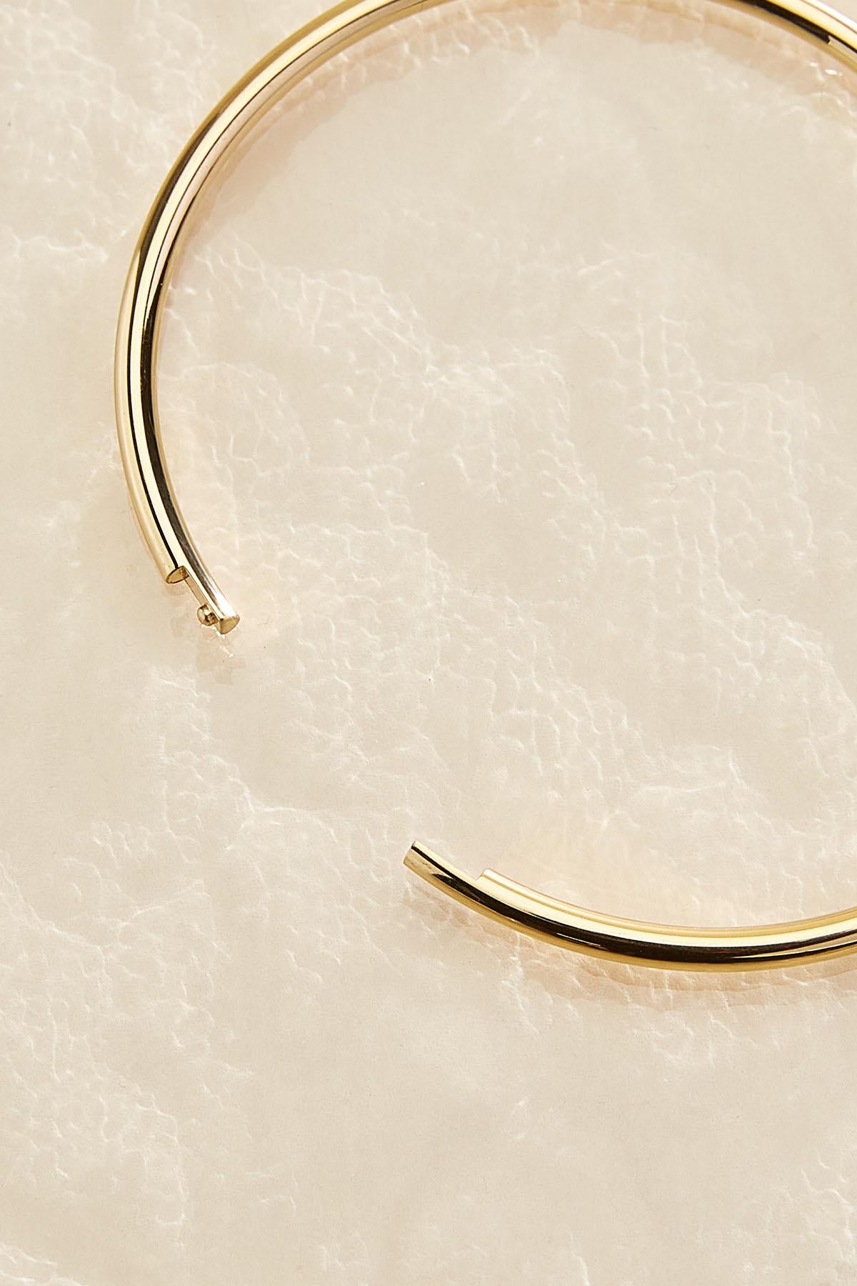 Versona waterproof smooth bangle bracelet GOLD