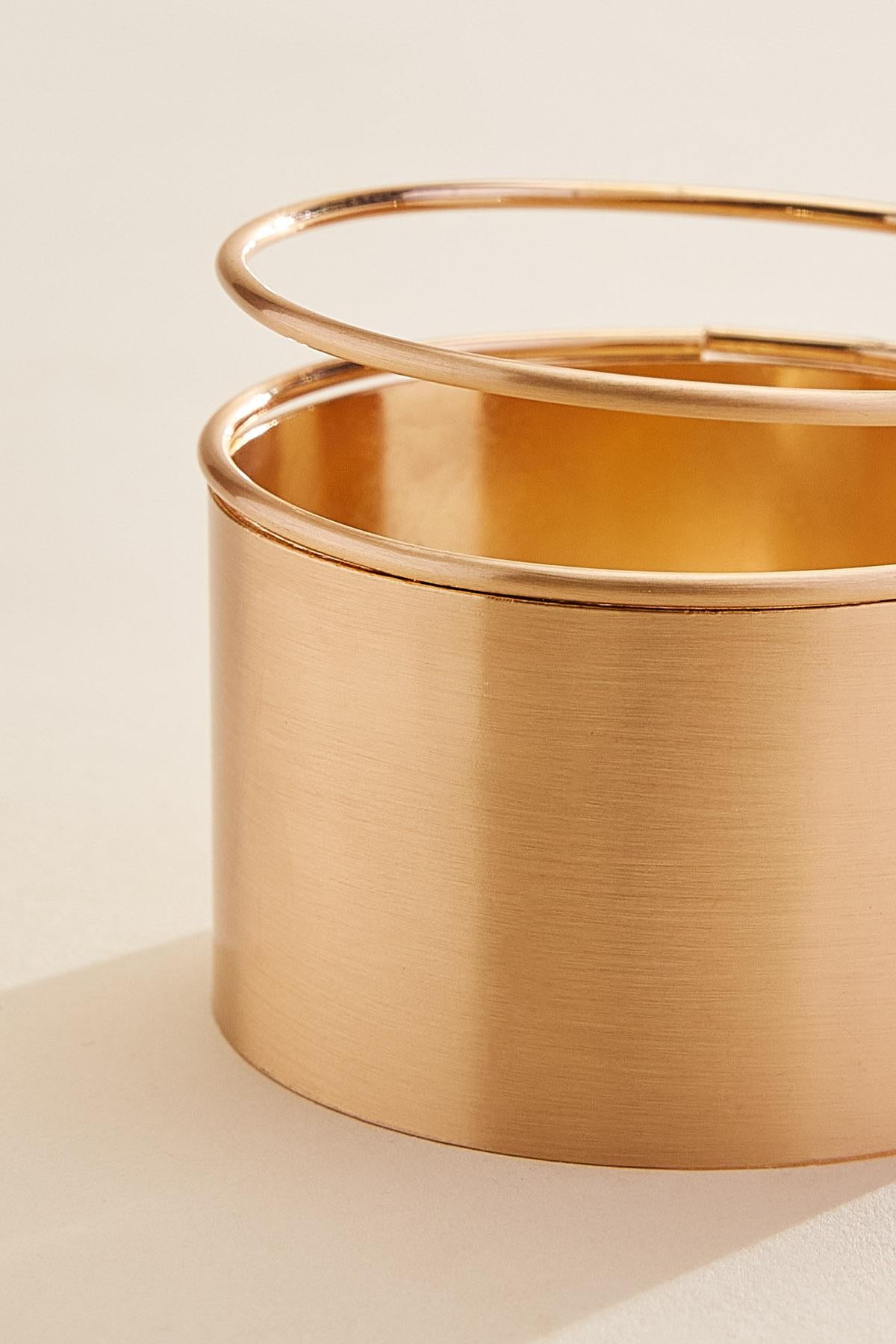 Versona gold statement cuff bracelet GOLD