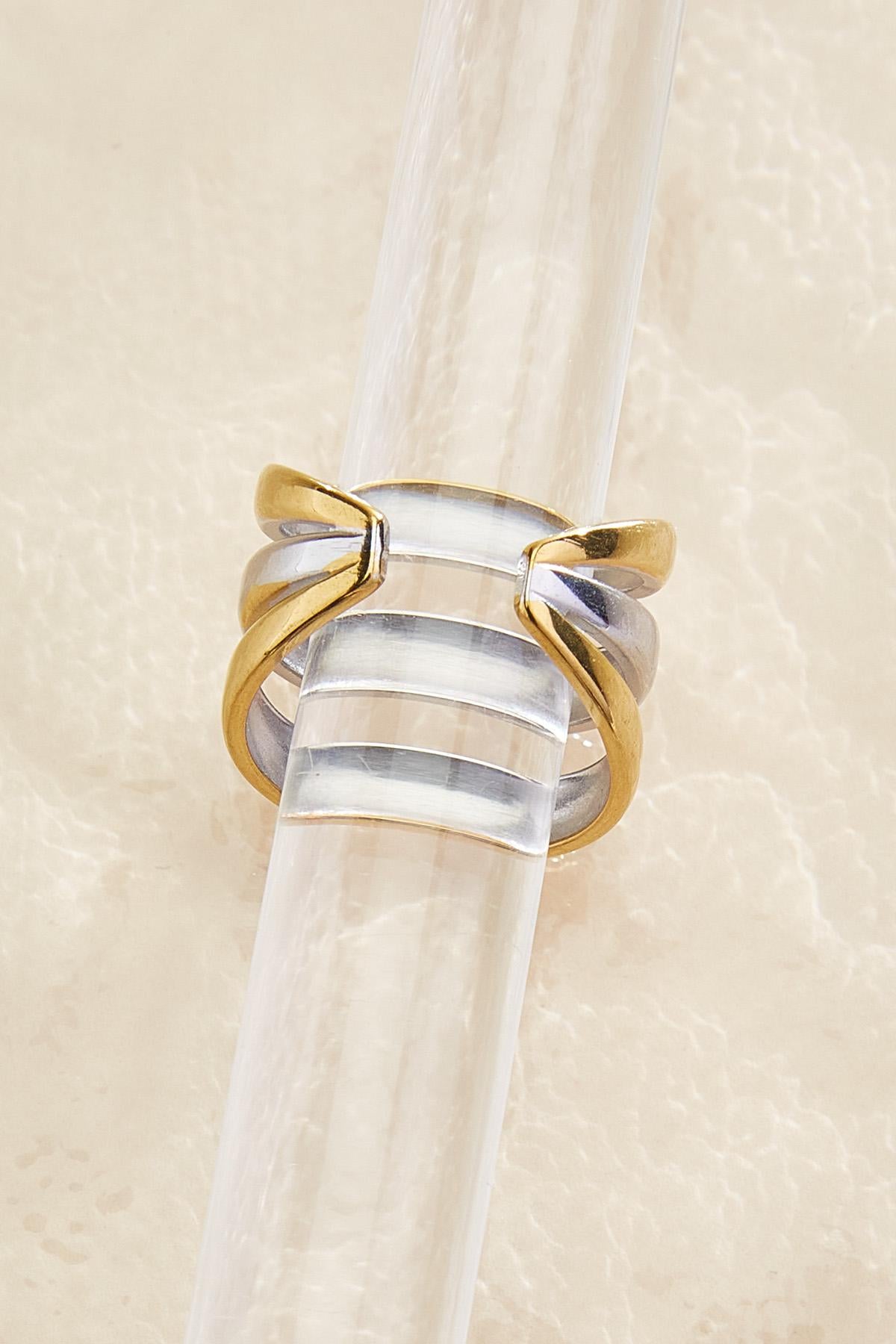 Versona waterproof two tone ring TWO_TONE