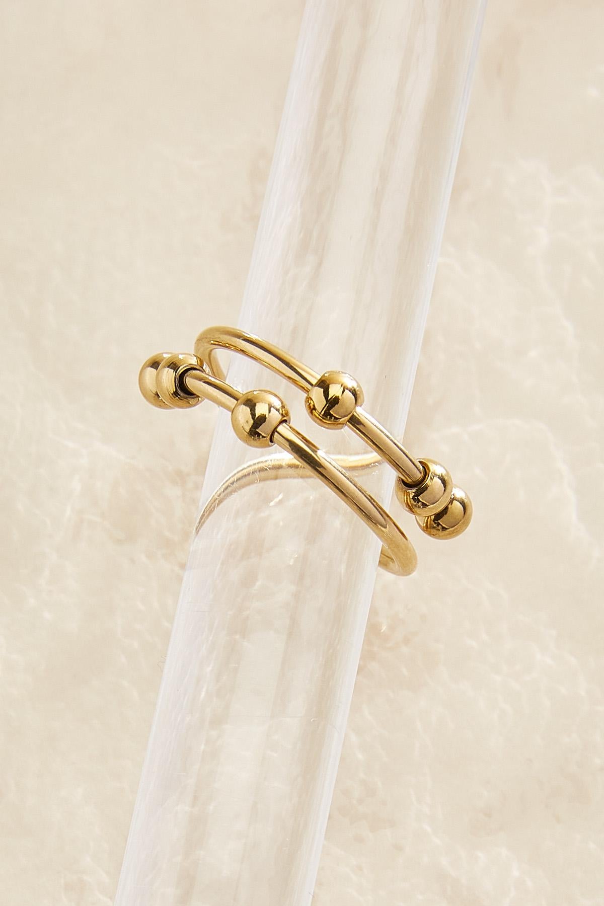 Versona waterproof fidget ring GOLD