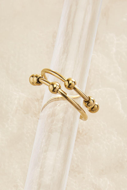 Versona waterproof fidget ring GOLD