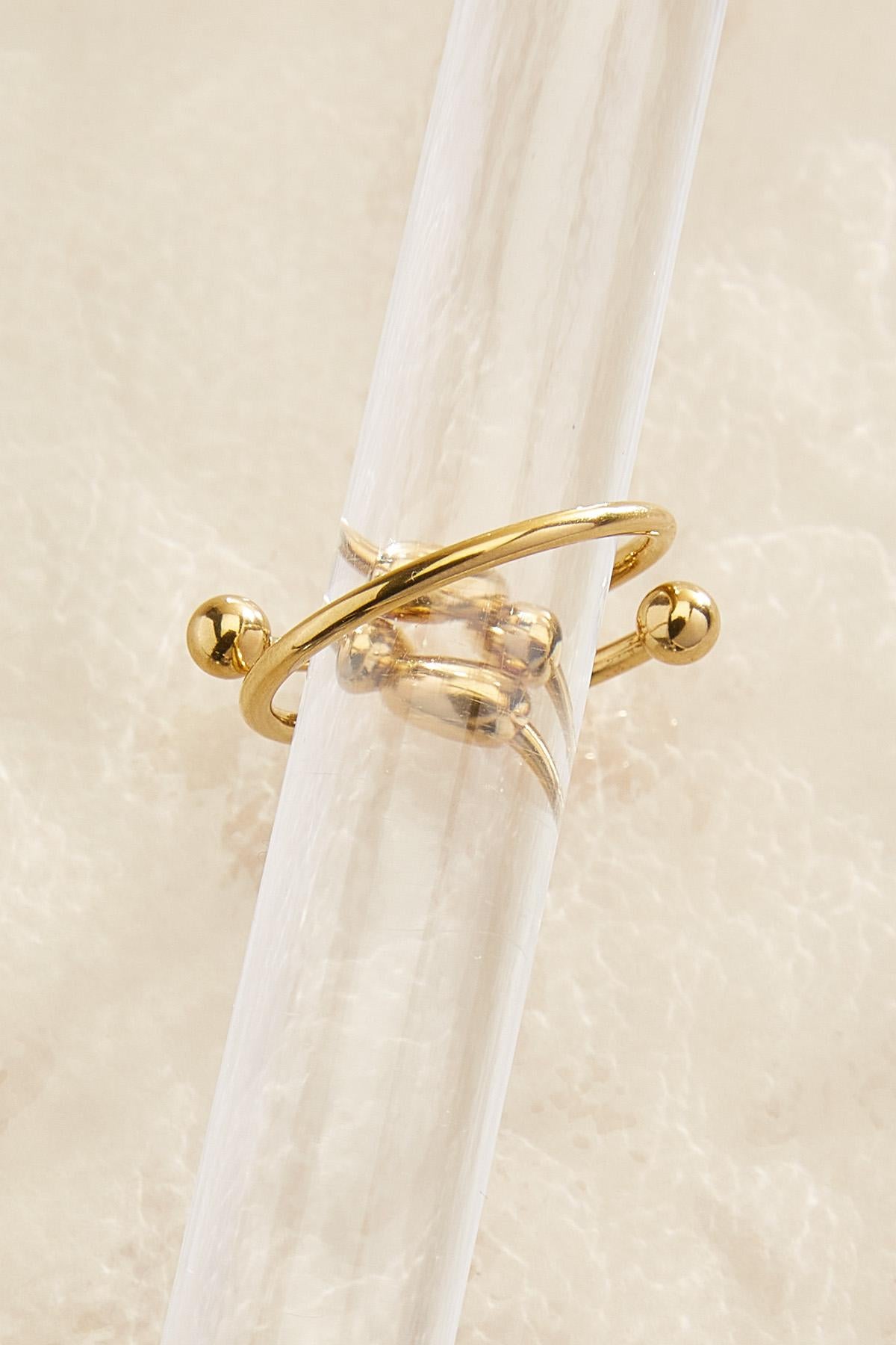 Versona waterproof fidget ring GOLD