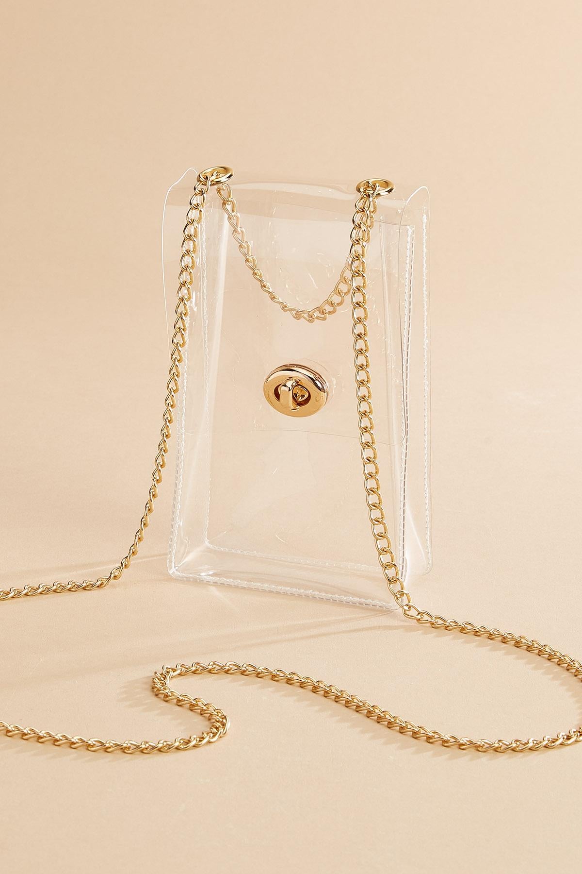 Versona clear as day crossbody CRYSTAL_CLEAR