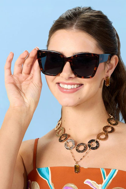 Versona tortoise cat eye sunglasses TORTOISESHELL