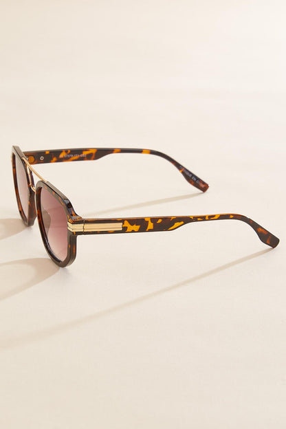 Versona tortoise shell aviator sunglasses TORTOISESHELL