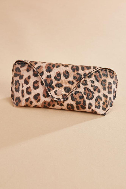 Versona leopard print sunglass case LEOPARD_PATTERN