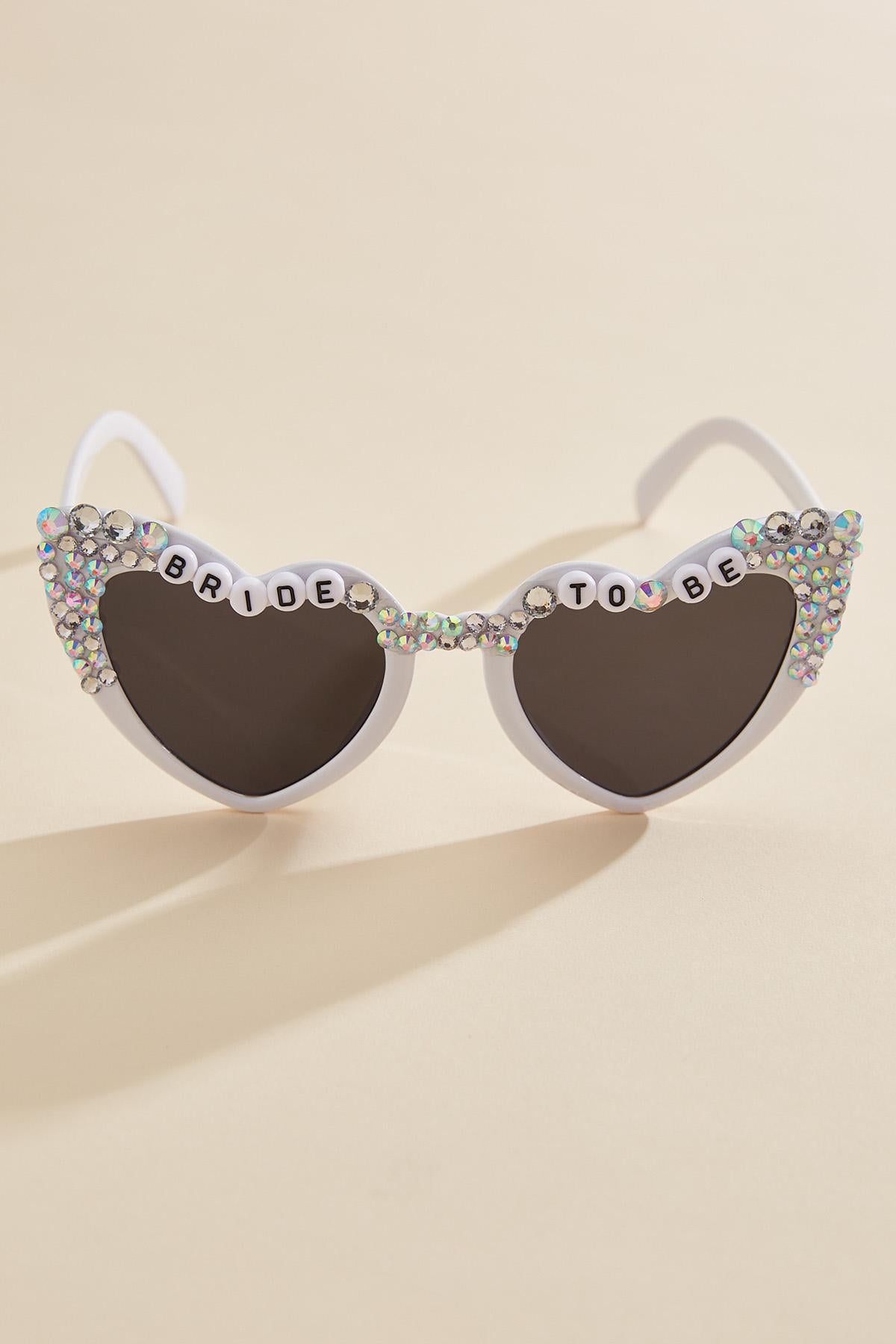 Versona bride to be sunglasses WHITE