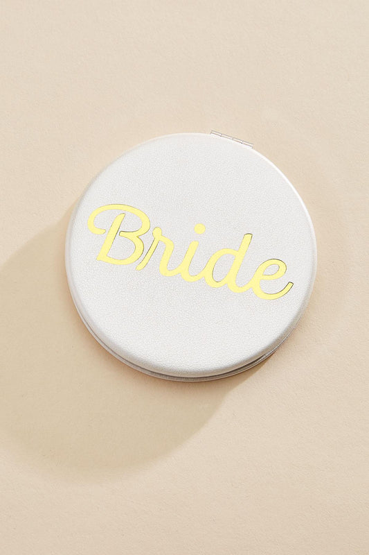 Versona bride compact mirror PEARL