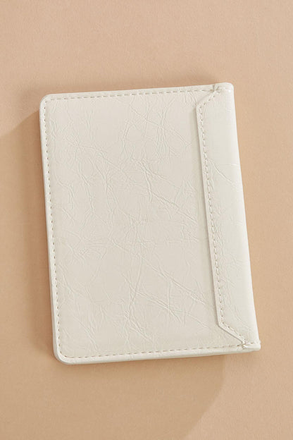 Versona pearly white passport cover PEARL